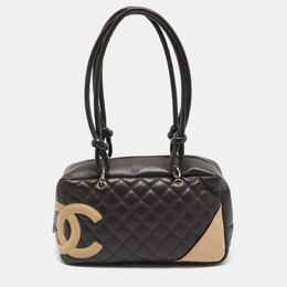 Chanel: Бежевая сумка 