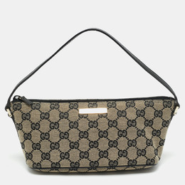 Gucci: Бежевая сумка  GG