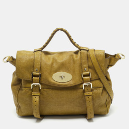 Mulberry: Зелёная сумка  Alexa