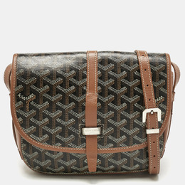 Goyard: Коричневая сумка 