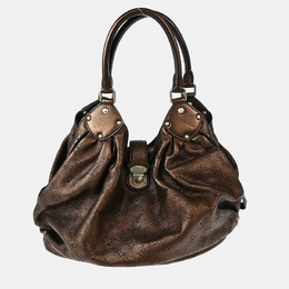 Louis Vuitton: Коричневая сумка 