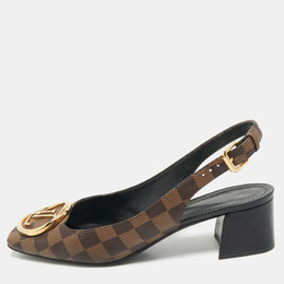 Louis Vuitton: Коричневые туфли 