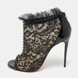 Christian Louboutin: Многоцветные ботинки 