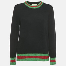 Gucci: Чёрный свитер  Web