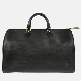 Louis Vuitton: Чёрная сумка  Speedy