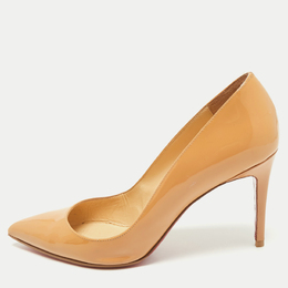 Christian Louboutin: Бежевые туфли  Pigalle