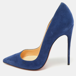 Christian Louboutin: Голубые туфли  So Kate