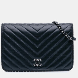 Chanel: Голубой кошелёк 