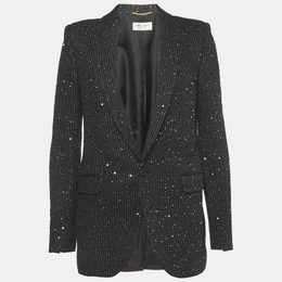Saint Laurent Paris: Чёрный жакет 