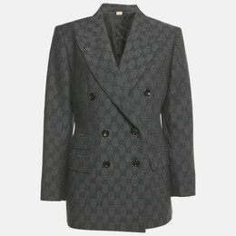 Gucci: Жаккардовый жакет  GG