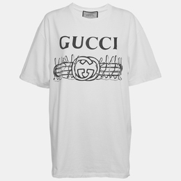 Gucci: Белая футболка 