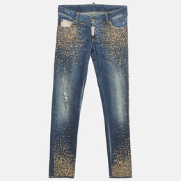 Dsquared2: Голубые джинсы 