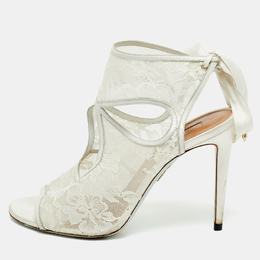 Aquazzura: Белые сандалии  Sexy Thing