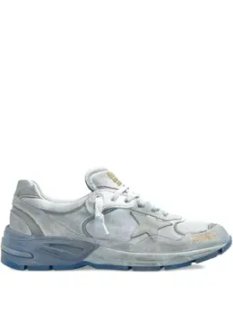 Golden Goose: Голубые кроссовки  Dad-Star