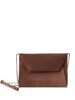 Brunello Cucinelli: Коричневая сумка 