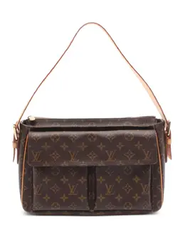 Louis Vuitton Pre-Owned: Коричневая сумка 