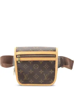 Louis Vuitton Pre-Owned: Коричневая поясная сумка 