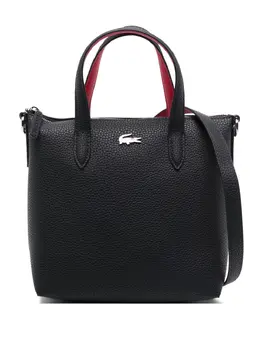 Lacoste: Синяя сумка-шоппер 