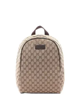 Gucci Pre-Owned: Бежевый рюкзак 