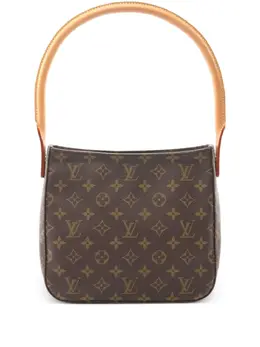 Louis Vuitton Pre-Owned: Коричневая сумка 