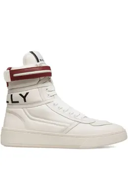 Bally: Белые кроссовки 