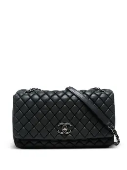 CHANEL Pre-Owned: Чёрная сумка 