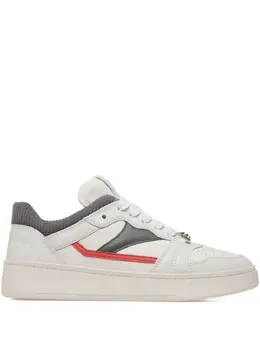 Bally: Белые кроссовки 