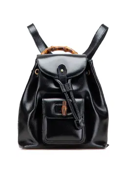 Gucci Pre-Owned: Чёрный рюкзак 