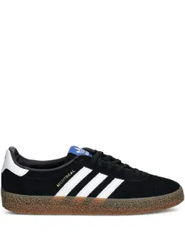 adidas: Чёрные кроссовки  Suede