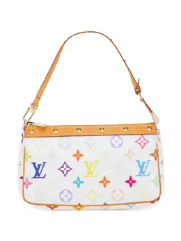 Louis Vuitton Pre-Owned: Белая сумка 