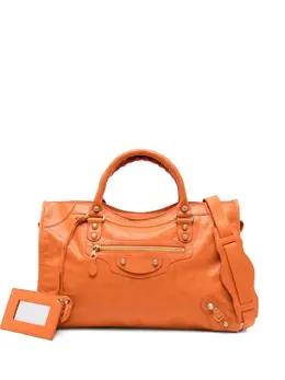 Balenciaga Pre-Owned: Оранжевая сумка 