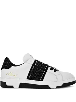 Philipp Plein: Белые кроссовки 