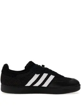 adidas: Чёрные кроссовки  Samba