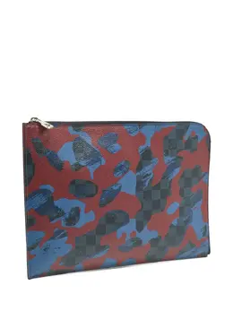 Louis Vuitton Pre-Owned: Чёрный клатч 