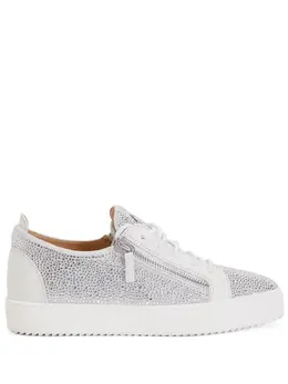 Giuseppe Zanotti: Белые кроссовки 
