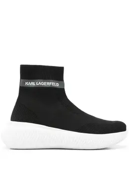 Karl Lagerfeld: Чёрные кроссовки 