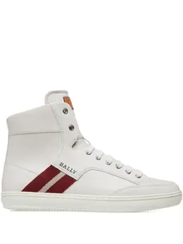 Bally: Белые кроссовки 