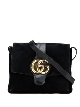 Gucci Pre-Owned: Чёрная сумка через плечо 