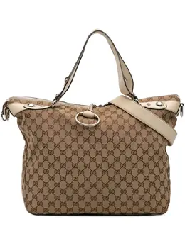 Gucci Pre-Owned: Коричневая сумка 