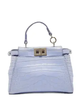 Fendi Pre-Owned: Светлая сумка-шоппер 