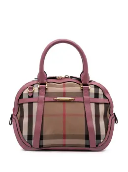 Burberry Pre-Owned: Коричневая сумка 
