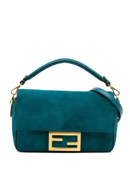 Fendi Pre-Owned: Голубая сумка 