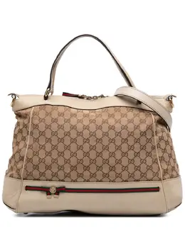 Gucci Pre-Owned: Коричневая сумка 