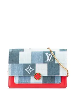 Louis Vuitton Pre-Owned: Голубой кошелёк 