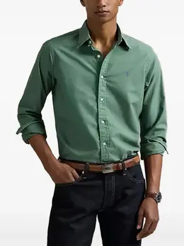 Polo Ralph Lauren: Зелёная рубашка 