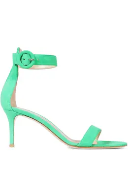 Gianvito Rossi: Зелёные сандалии  Portofino