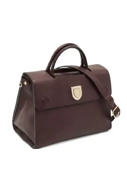 Christian Dior Pre-Owned: Бордовая сумка-шоппер 
