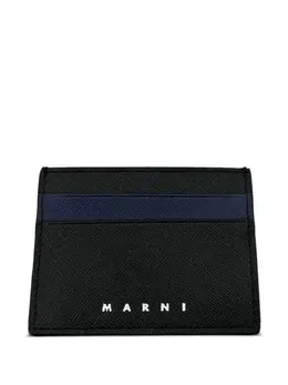 Marni: Чёрный картхолдер 