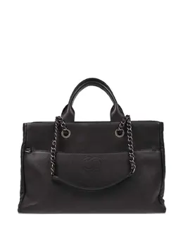CHANEL Pre-Owned: Чёрная сумка 