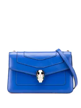 Bvlgari Pre-Owned: Голубая сумка через плечо 